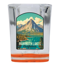 Load image into Gallery viewer, Mammoth Lakes California Design A Souvenir 2 Ounce Shot Glass Square
