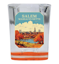 Load image into Gallery viewer, Salem Massachusettes Design A Souvenir 2 Ounce Shot Glass Square
