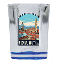 Load image into Gallery viewer, Vienna Austria Design B Souvenir 2 Ounce Shot Glass Square
