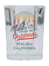 Load image into Gallery viewer, Malibu California 12 pack Square Shot Glass 1.5 oz
