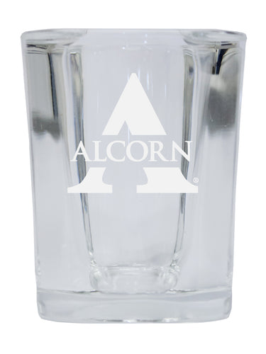 Alcorn State Braves NCAA Collector's Edition 2oz Square Shot Glass - Laser Etched Logo 