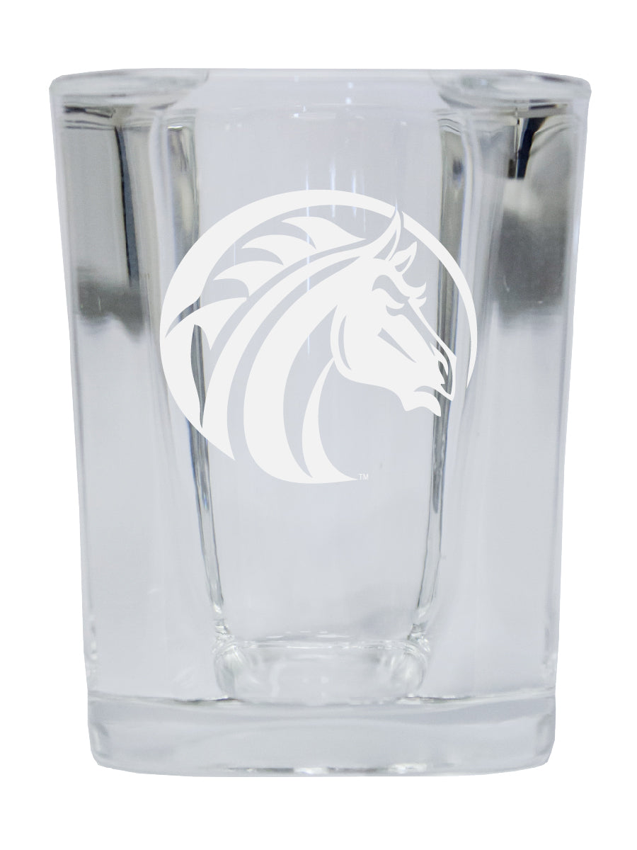Fayetteville State University NCAA Collector's Edition 2oz Square Shot Glass - Laser Etched Logo 