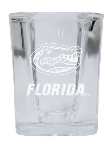 Florida Gators 2 Ounce Shot Glass Square Officially Licensed Collegiate Product 