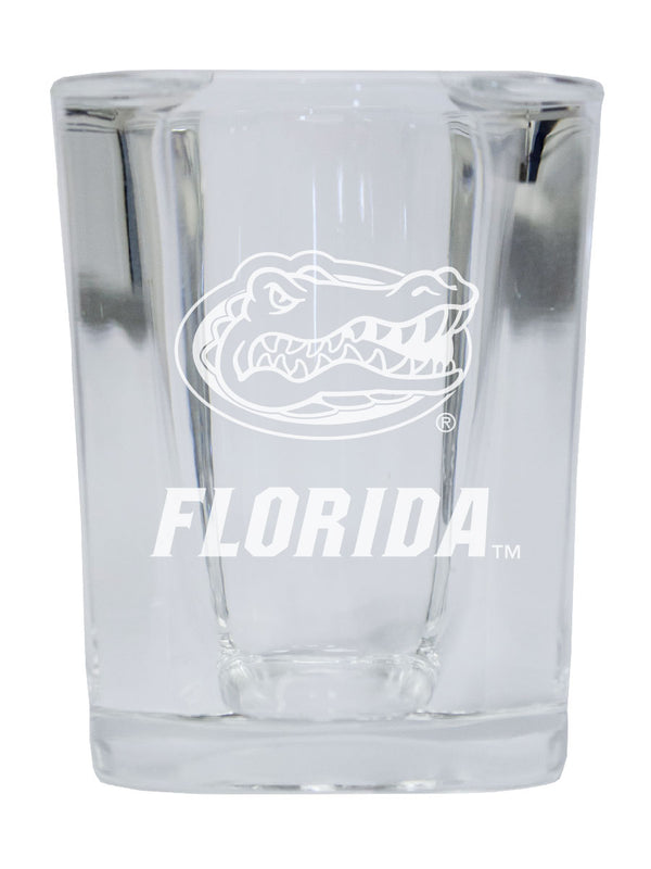 Florida Gators 2 Ounce Shot Glass Square Officially Licensed Collegiate Product 