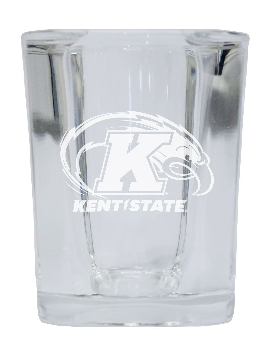 Kent State University 2 Ounce Shot Glass Square Officially Licensed Collegiate Product 