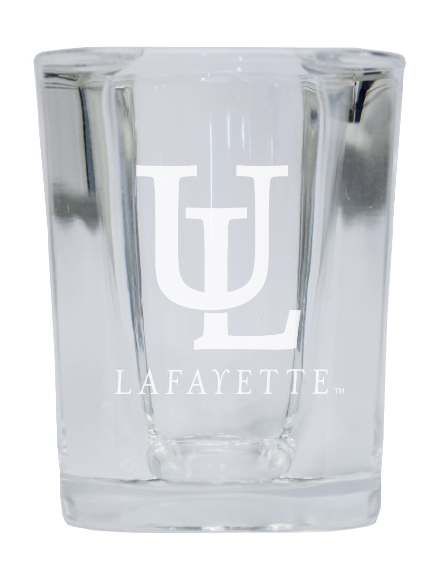 Louisiana at Lafayette Ragin' Cajuns 2 Ounce Shot Glass Square Officially Licensed Collegiate Product 