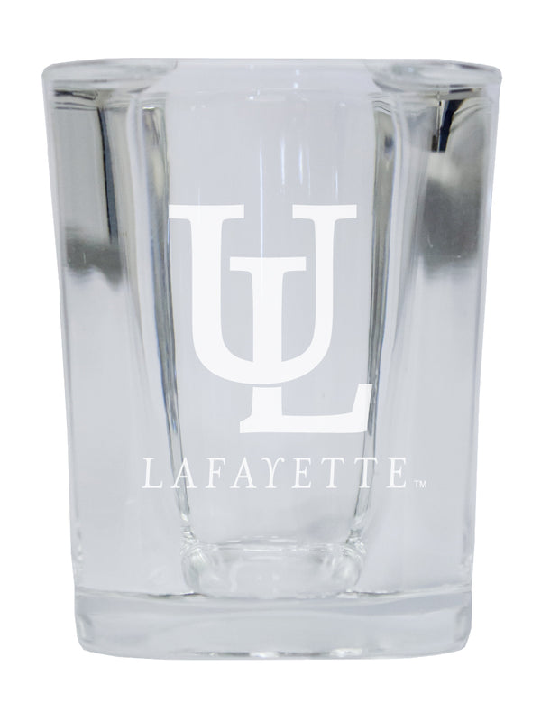 Louisiana at Lafayette Ragin' Cajuns 2 Ounce Shot Glass Square Officially Licensed Collegiate Product 