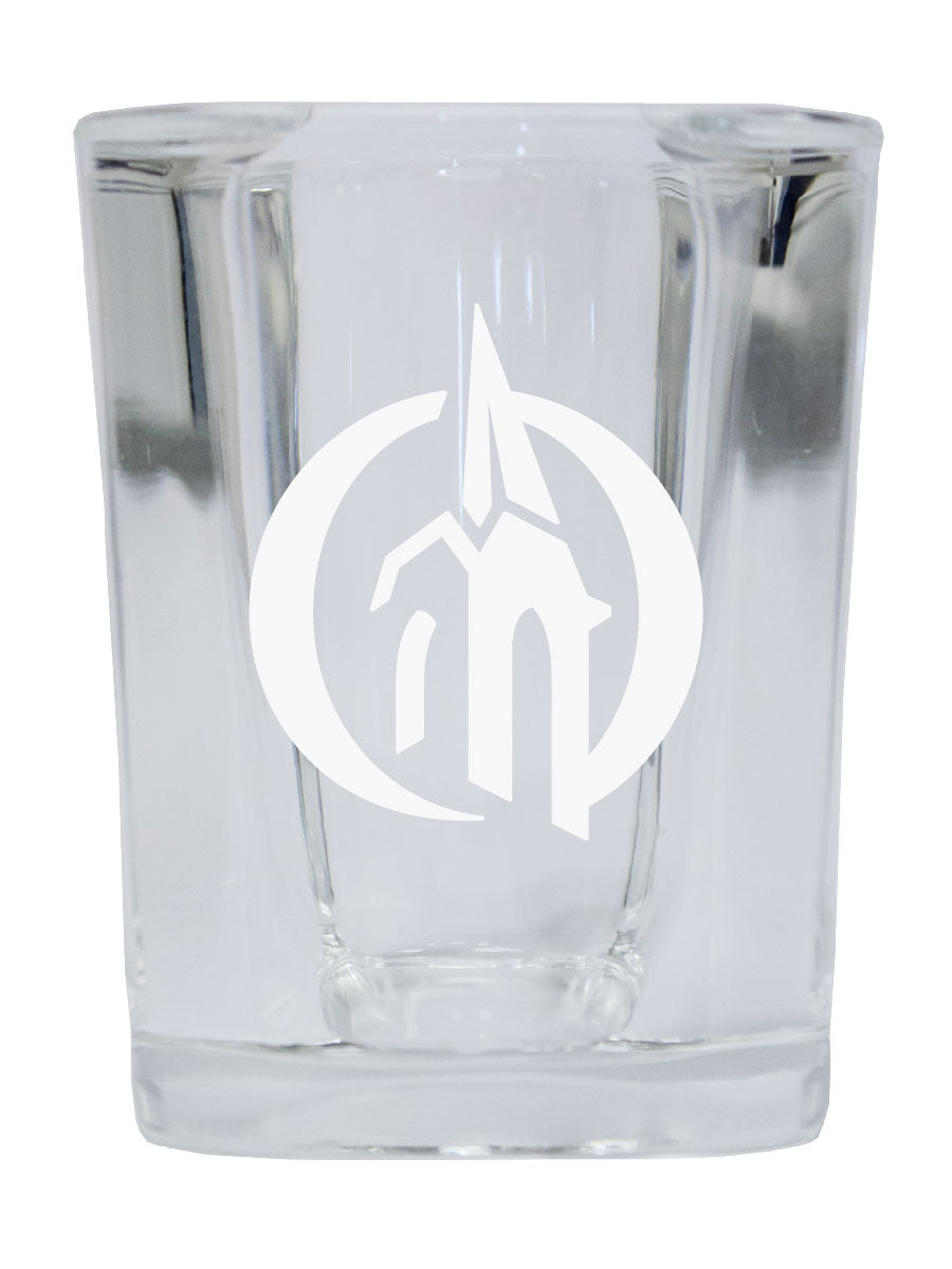 Otterbein University 2 Ounce Shot Glass Square Officially Licensed Collegiate Product 