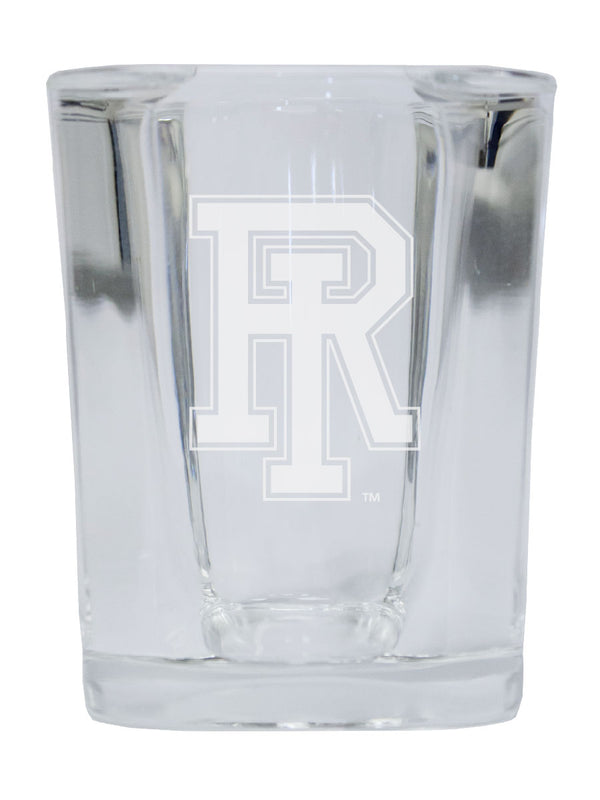 Rhode Island University 2 Ounce Shot Glass Square Officially Licensed Collegiate Product 