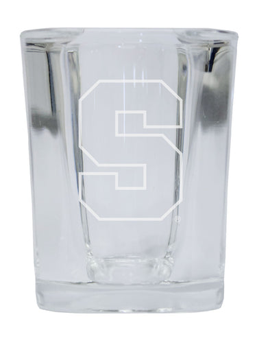 Syracuse Orange 2 Ounce Shot Glass Square Officially Licensed Collegiate Product 