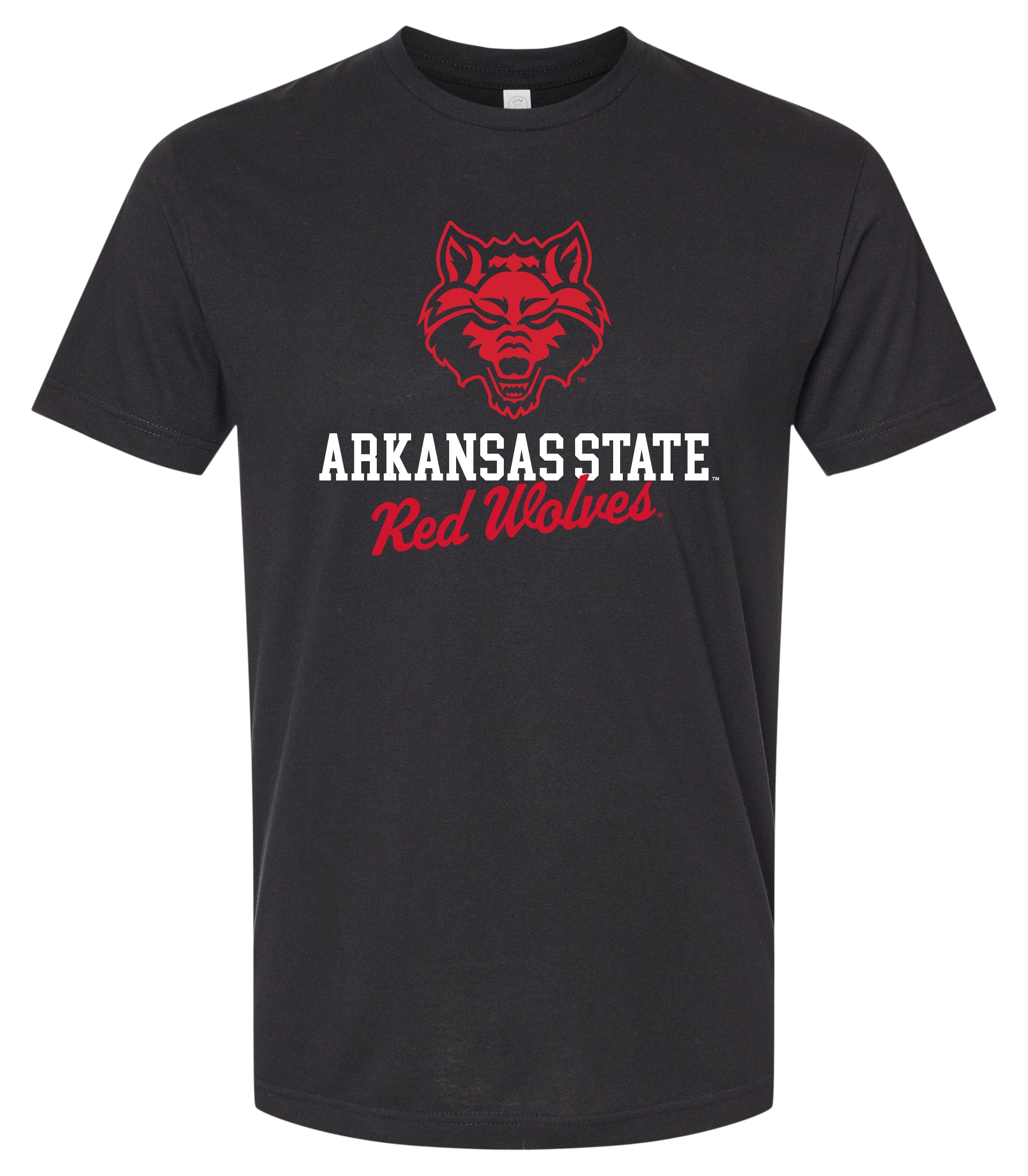 Arkansas State Officially Licensed Unisex Cotton T-Shirt – Front Script ...