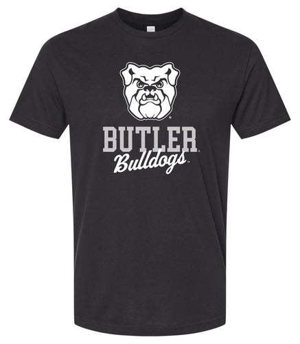 Butler Bulldogs Officially Licensed Unisex Cotton T-Shirt – Large Front Script Design (Small)