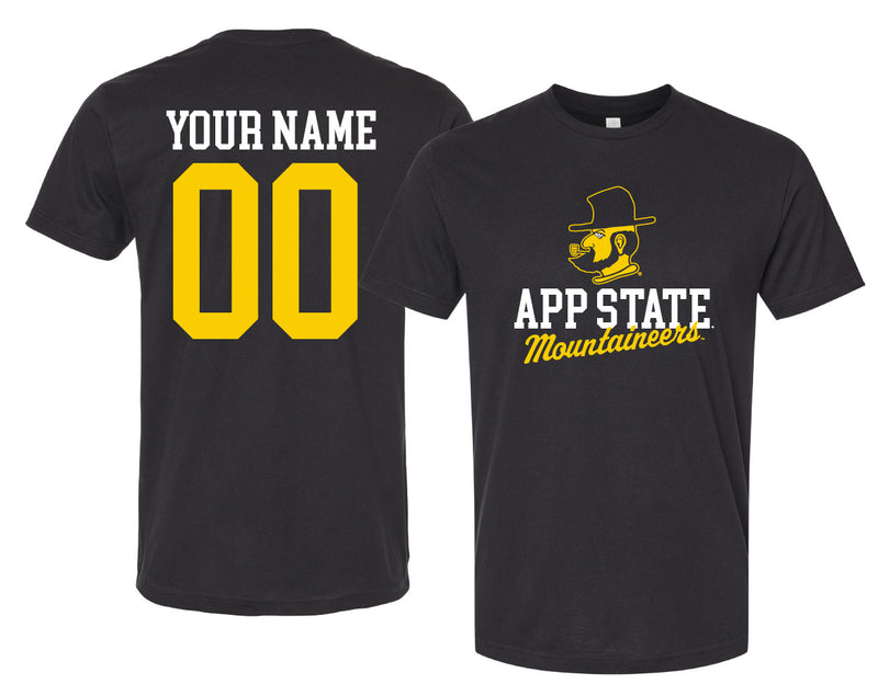 Appalachian State Officially Licensed Custom Unisex T-Shirt – Collegiate Script Front Design