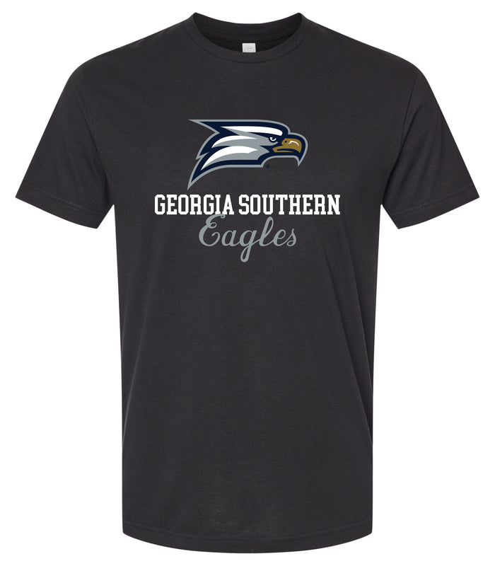 Georgia Southern Eagles Officially Licensed Unisex Cotton T-Shirt – Large Front Script Design