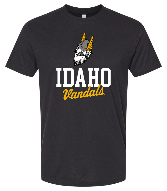 Idaho Vandals Officially Licensed Unisex Cotton T-Shirt – Large Front Script Design
