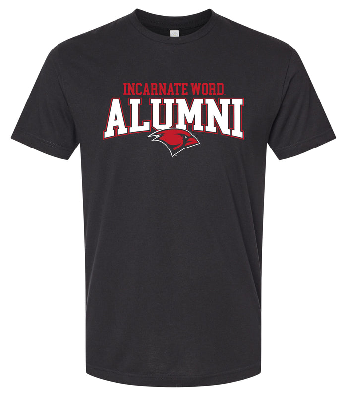 Incarnate Word Cardinals Officially Licensed Unisex Cotton T-Shirt – Large Front Alumni Design