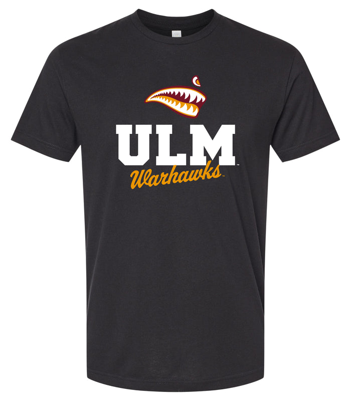 University of Louisiana Monroe Officially Licensed Unisex Cotton T-Shirt – Large Front Script Design