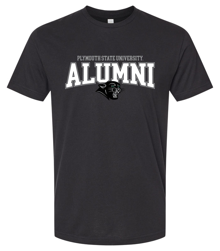 Plymouth State University Officially Licensed Unisex Cotton T-Shirt – Large Front Alumni Design XS