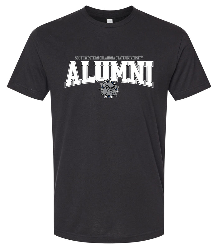 Southwestern Oklahoma State University Officially Licensed Unisex Cotton T-Shirt – Large Front Alumni Design