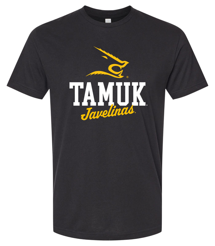 Texas A&M Kingsville Javelinas Officially Licensed Unisex Cotton T-Shirt – Large Front Script Design
