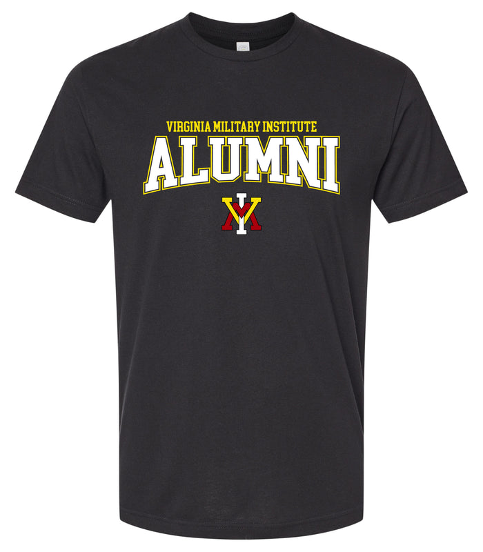 VMI Keydets Officially Licensed Unisex Cotton T-Shirt – Large Front Alumni Design