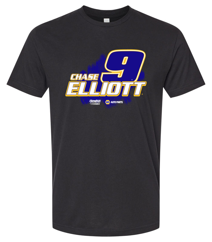 Chase Elliott NAPA #9 Officially Licensed NASCAR Cotton T-Shirt – Large Front Paint Design