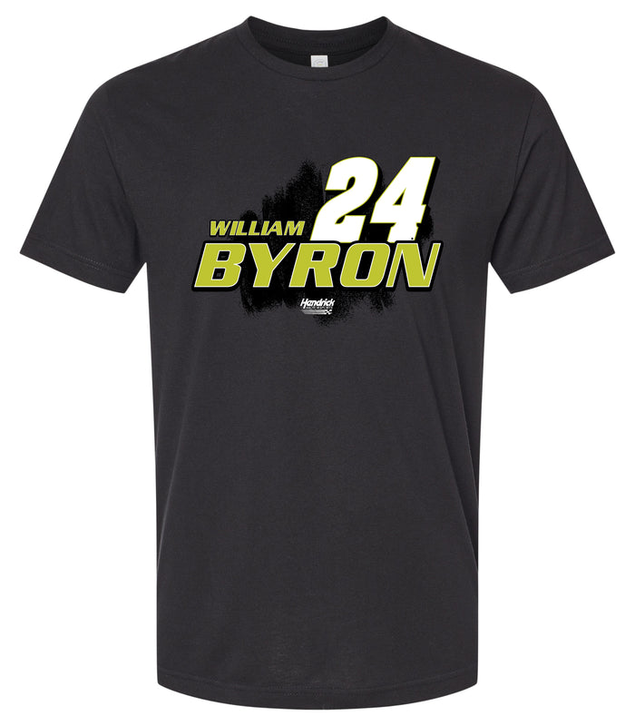 William Byron - Raptor #24 Nascar Offic. LIC. Unisex Cotton Crew Neck T-Shirt - Large Front Paint Design