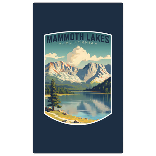 Mammoth Lakes California Design C Souvenir Metal Sign 9 x 15 