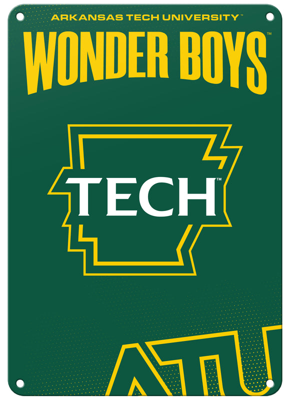 Arkansas Tech University Officially Licensed College Wall Décor Metal Sign – Select Your Size 7 x 10-Inches