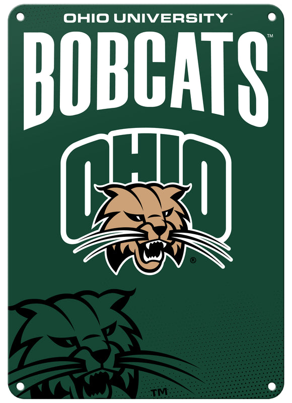 Ohio University 7"x10" College Wall Decor Metal Sign – Officially Licensed Product 