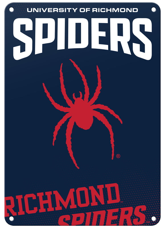 Richmond Spiders 7"x10" College Wall Decor Metal Sign – Officially Licensed Product 