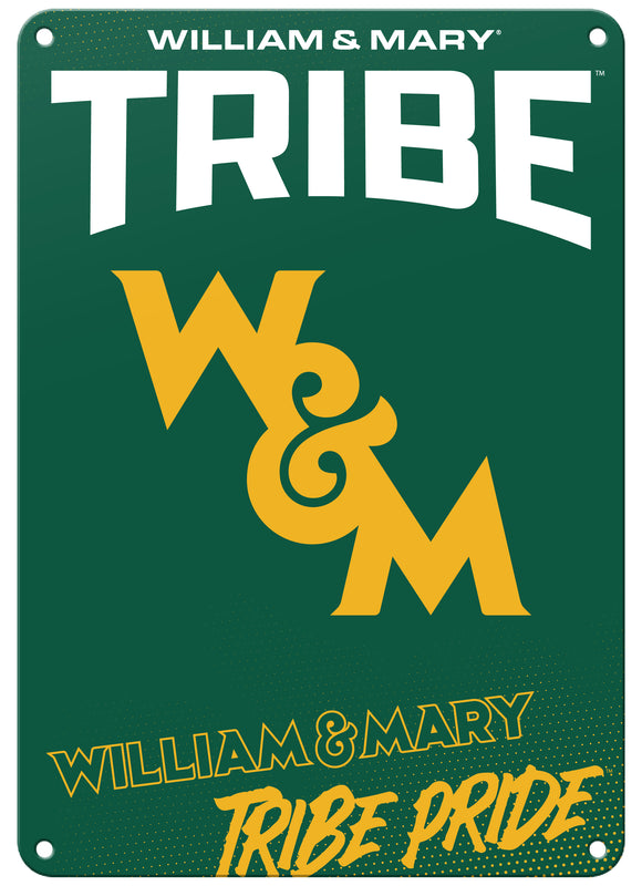 William and Mary Officially Licensed College Wall Décor Metal Sign – Select Your Size 7 x 10-Inches