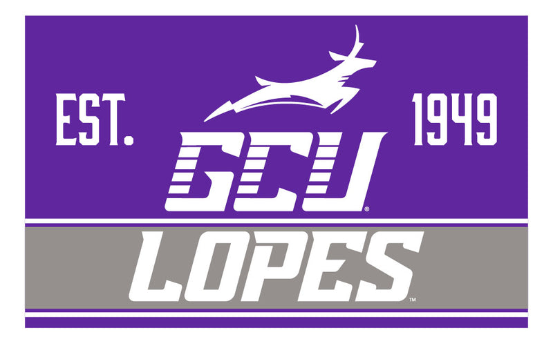 Grand Canyon University Lopes Wood Sign with Frame