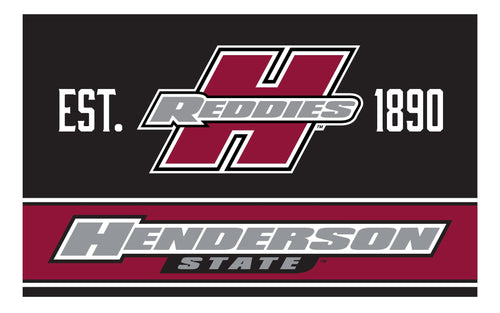 Henderson State Reddies Wood sign with frame Officially Licensed Collegiate Product