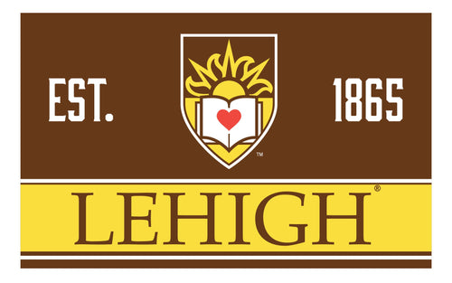 Lehigh University Mountain Hawks Wood sign with frame Officially Licensed Collegiate Product