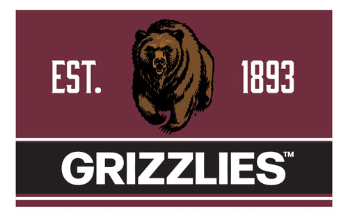 Montana University Wood sign with frame Officially Licensed Collegiate Product
