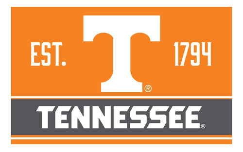 Tennessee Knoxville Wood sign with frame Officially Licensed Collegiate Product