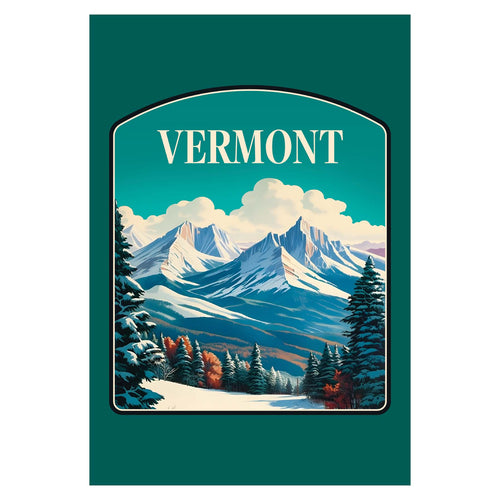 Vermont Design A Souvenir Wood sign with frame 5x7 