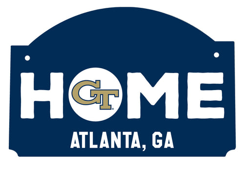Georgia Tech Yellow Jackets Wood sign flat with string Officially Licensed Collegiate Product 