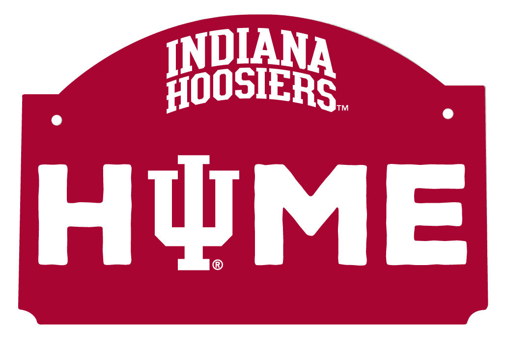 Indiana Hoosiers Wood sign flat with string Officially Licensed Collegiate Product 