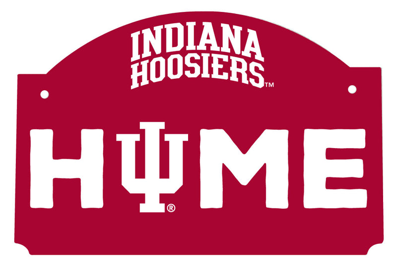 Indiana Hoosiers Wood sign flat with string Officially Licensed Collegiate Product 