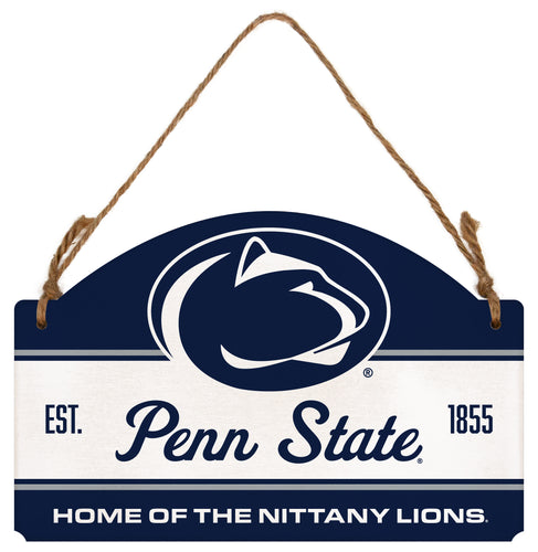 Penn State Nittany Lions Flat Wood Sign with Hanging String - Officially Licensed Collegiate Product 