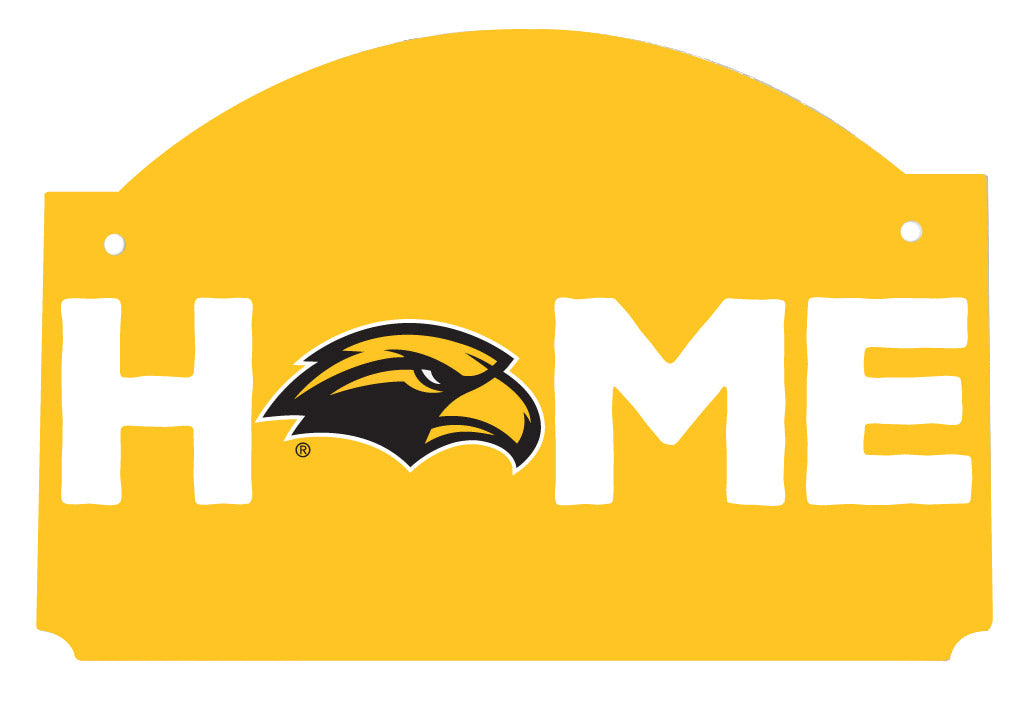 Southern Mississippi Golden Eagles Wood sign flat with string Officially Licensed Collegiate Product 