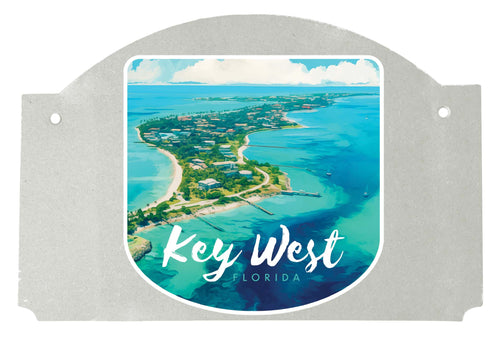 Key West Florida Design A Souvenir Wood sign flat with string 