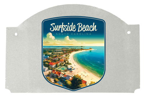 Surfside Beach South Carolina Design A Souvenir Wood sign flat with string 