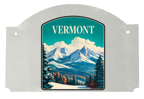 Vermont Design A Souvenir Wood sign flat with string 