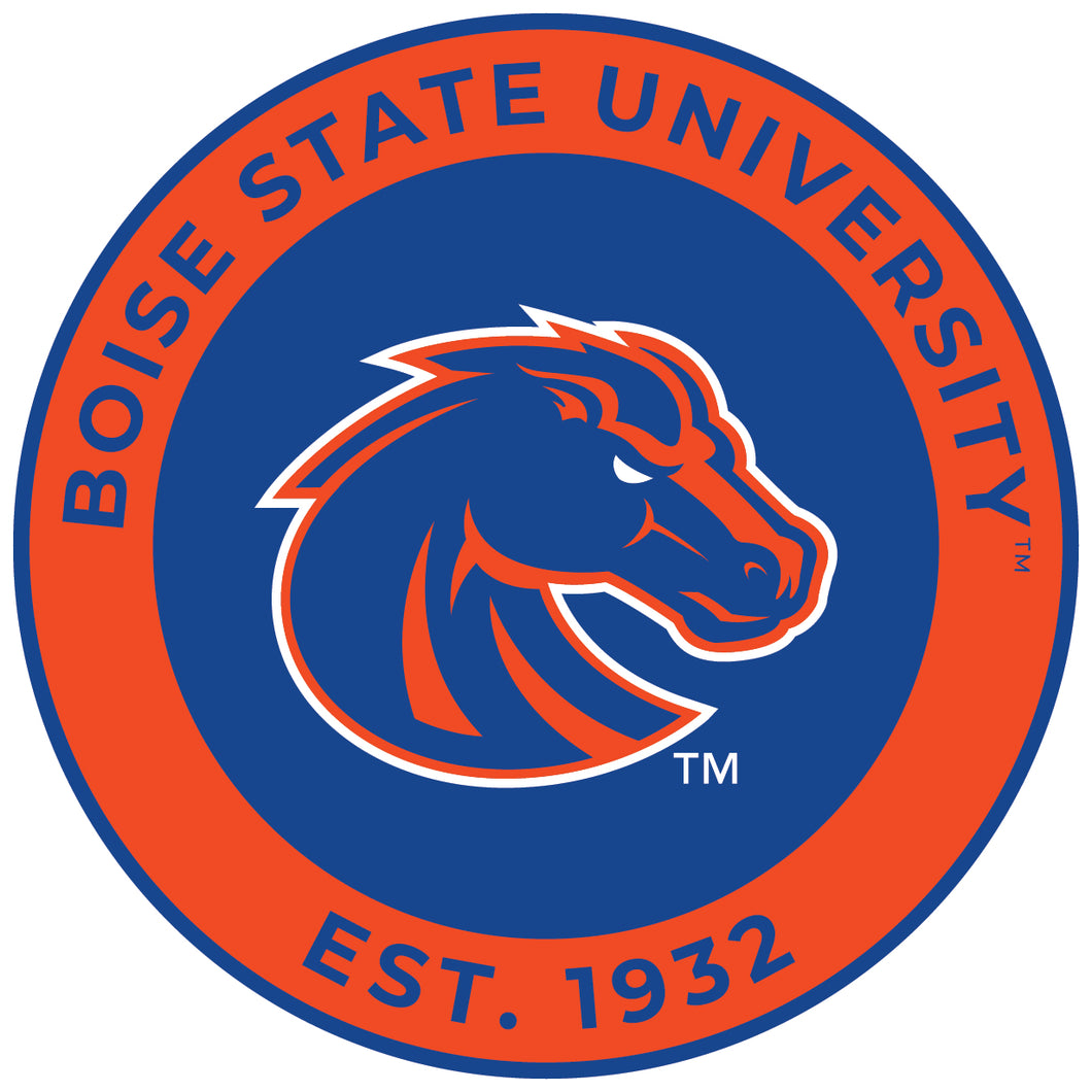 Boise State Broncos Round Magnet Officially Licensed Collegiate Product 2-Inch