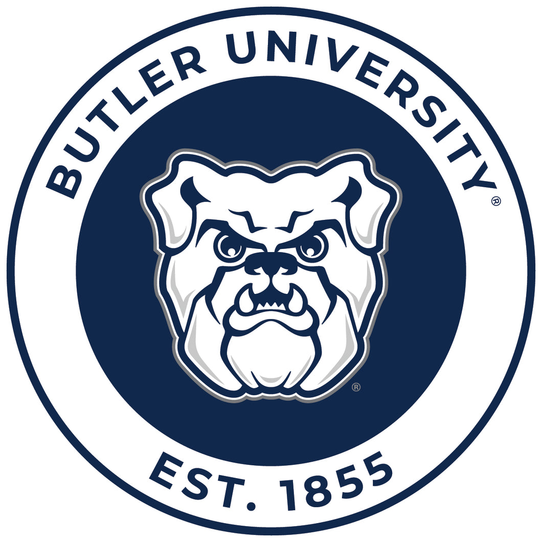 Butler Bulldogs Round Magnet Officially Licensed Collegiate Product 6-Inch