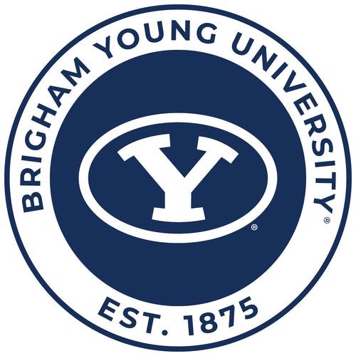 Brigham Young Cougars Round Magnet Officially Licensed Collegiate Product 2-Inch