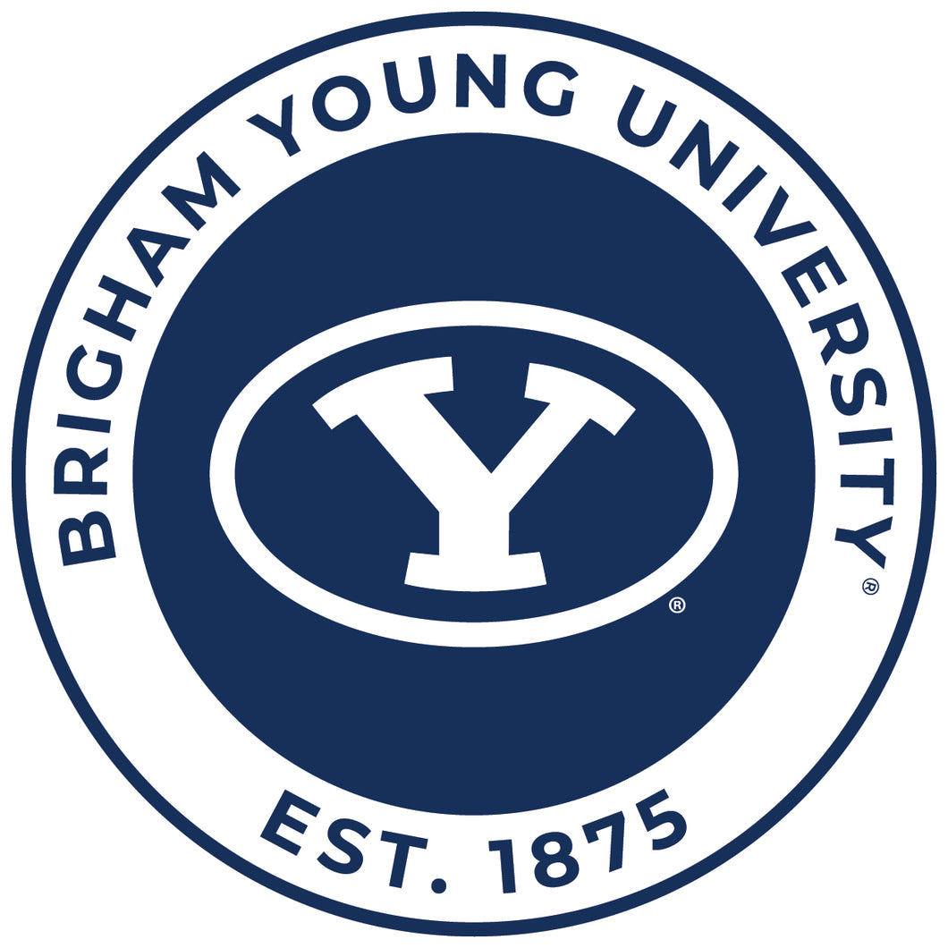 Brigham Young Cougars Round Magnet Officially Licensed Collegiate Product 2-Inch